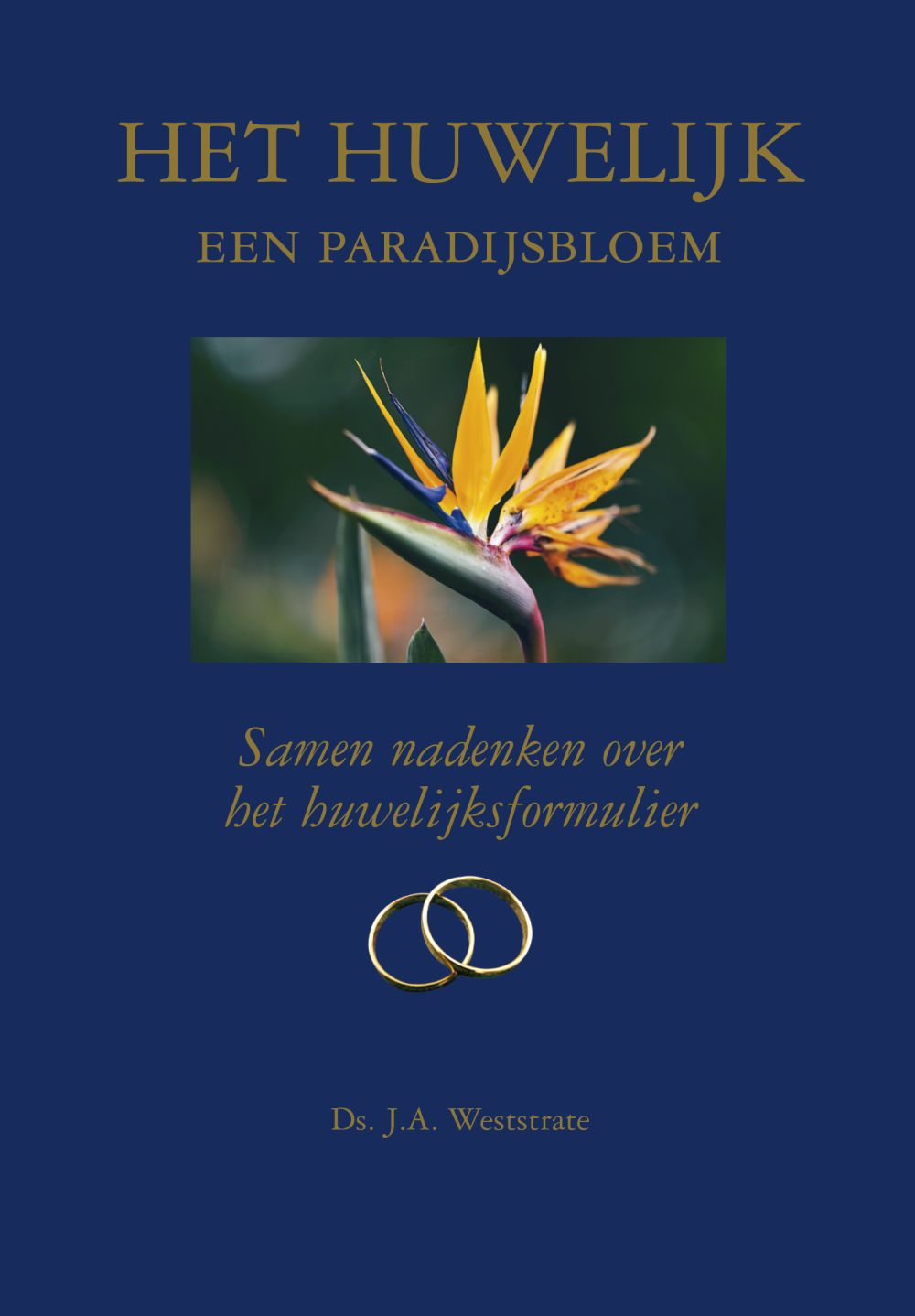 Het huwelijk, een paradijsbloem